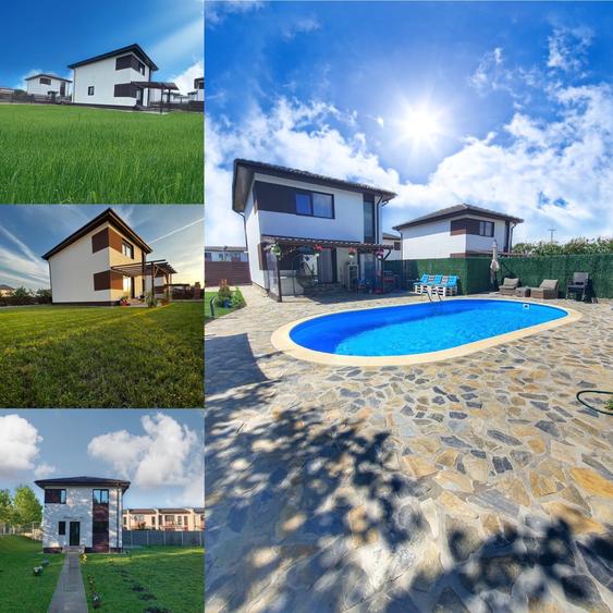 Casă individuală cu 3 camere cu Teren 240 Mp în Dragomirești-Deal