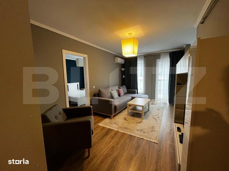Apartament cu 2 camere decomandat, mobilat în Bună Ziua