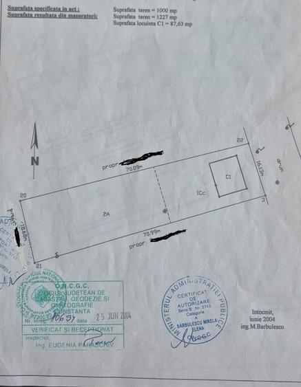Teren Construcții intravilan de 1260 mp, în Topraisar