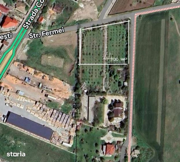Teren de 4400 mp, în Tuzla