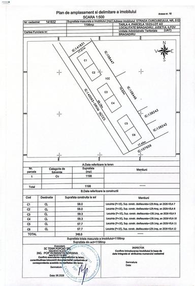 Casă individuală cu 4 camere cu Canalizare în Bragadiru
