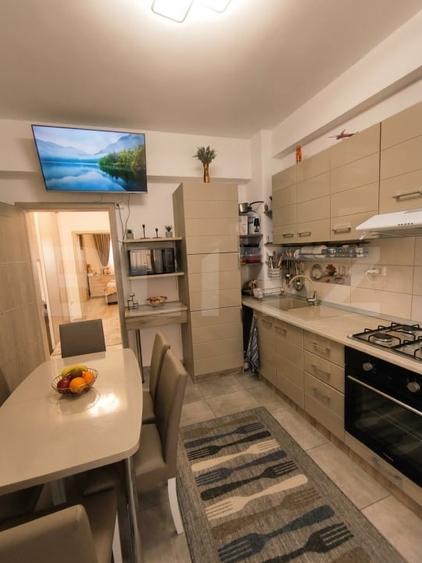 Apartament cu 2 camere decomandat, mobilat în Lunca Cetățuii