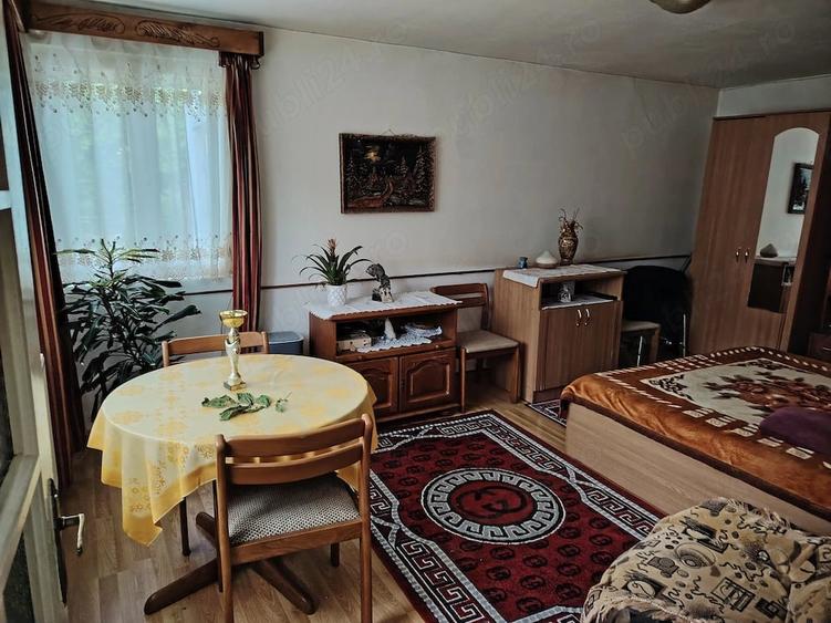 Casă cu 2 camere cu Teren 2500 Mp în Peșteana