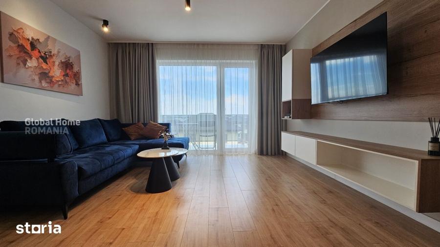 Apartament cu 2 camere decomandat, mobilat în Tunari