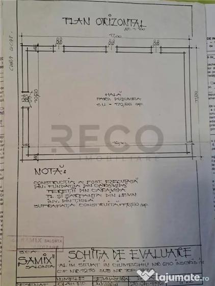 Casă cu 1 camere cu Teren 1798 Mp în Ciumeghiu