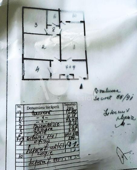 Apartament cu 3 camere în Cotroceni