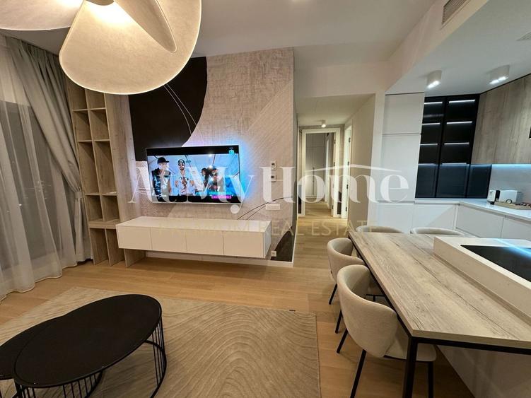Apartament cu 3 camere decomandat, mobilat în Barbu Văcărescu