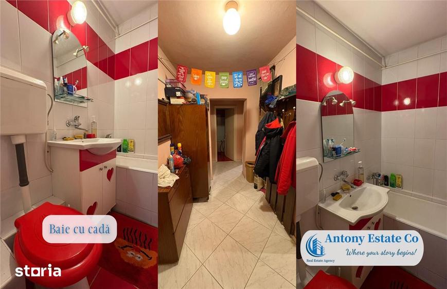 Apartament cu 3 camere decomandat în Decebal