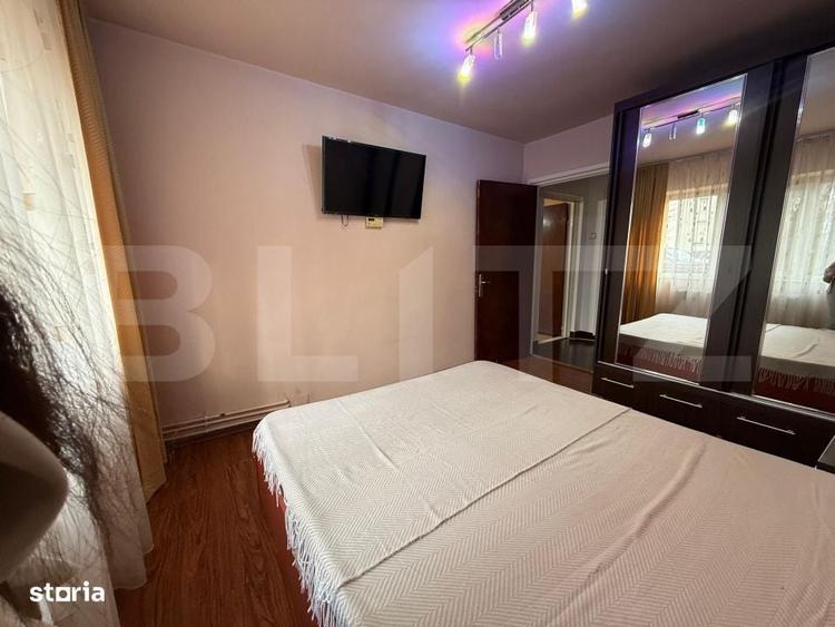 Apartament cu 2 camere semidecomandat în Micro 6