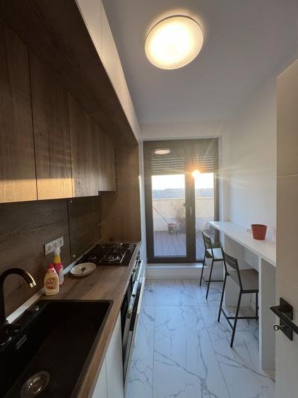 Proprietar, inchiriez apartament 2 camere, etaj 10/10, finalizat in 2023, complet utilat, cu terasa panoramica de 20 mp si priveliste superba. - 5