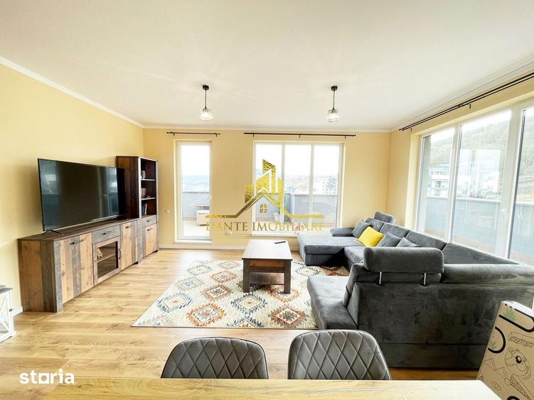 Apartament cu 3 camere semidecomandat, mobilat în Florești