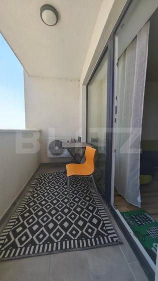 Apartament cu 2 camere semidecomandat, mobilat în Nufărul