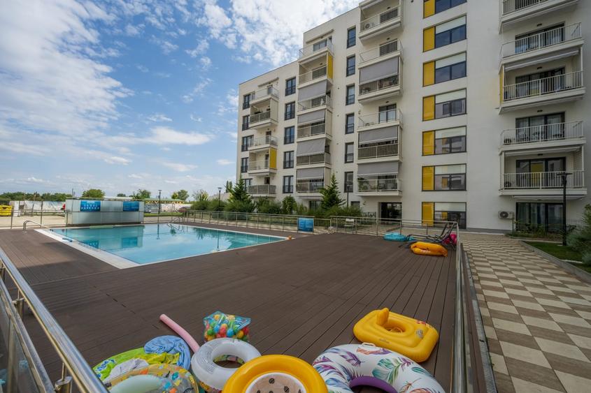 Apartament cu 2 camere decomandat, mobilat în Mogoșoaia