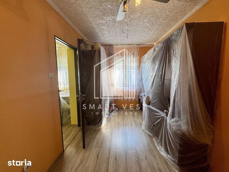 Apartament cu 2 camere semidecomandat în Micro 14
