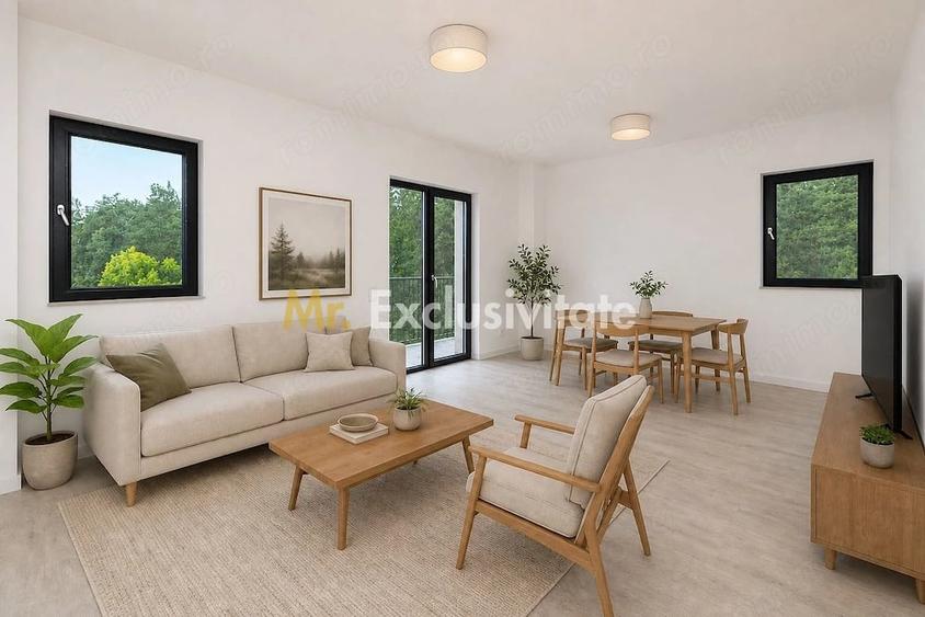 Apartament cu 3 camere decomandat în Trivale