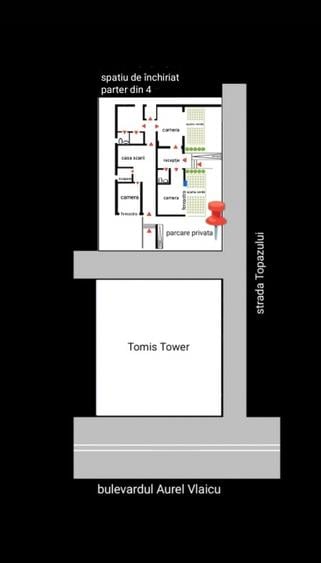 Spațiu comercial, de 100.7200012207 mp, în Tomis Nord
