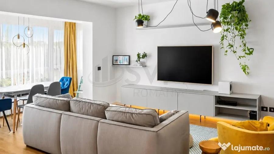 Apartament cu 4 camere decomandat în Herăstrău