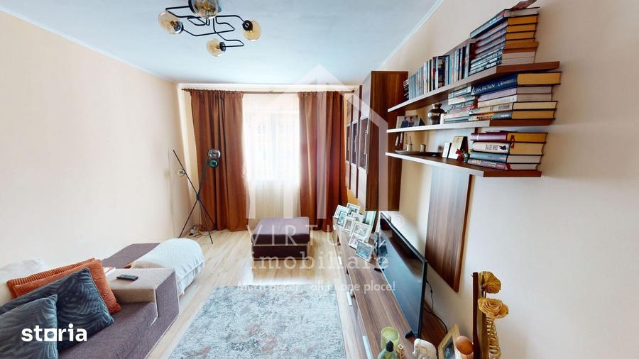 Apartament cu 3 camere, mobilat în Vasile Aaron