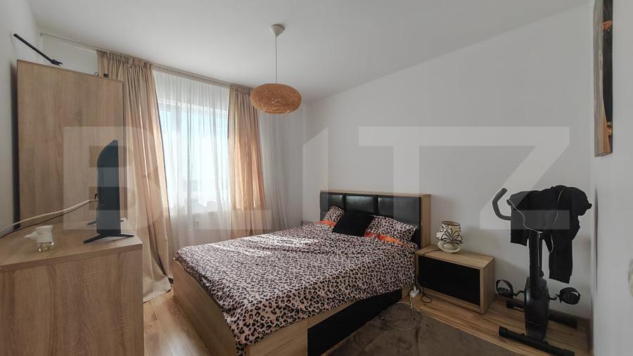 Apartament cu 2 camere decomandat, mobilat în Nufărul