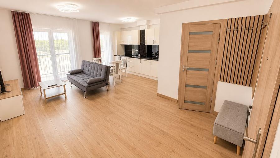 Apartament cu 2 camere semidecomandat, mobilat în Florești