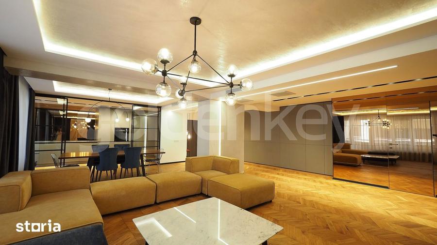 Apartament cu 3 camere, mobilat în Herăstrău — fotografia 3
