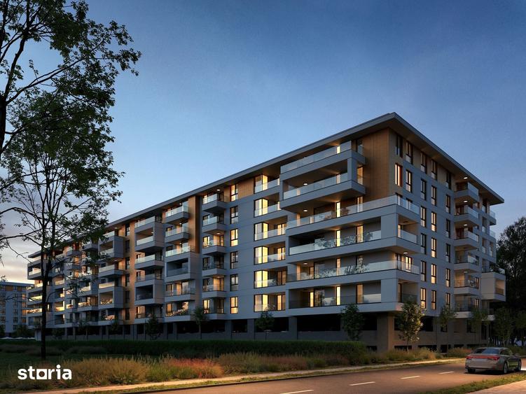 Apartament cu 3 camere, decomandat, terasa 14,4 mp,ansamblu cu piscina - 5
