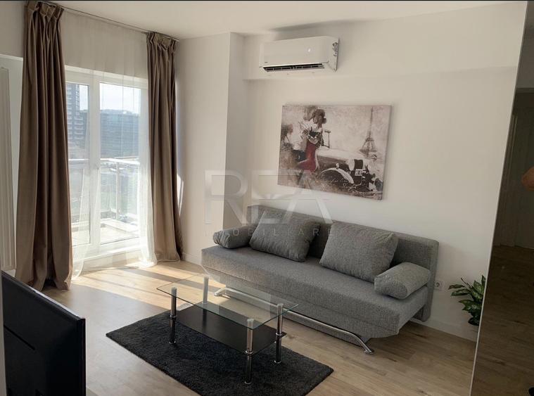 Apartament cu 2 camere decomandat, mobilat în Barbu Văcărescu