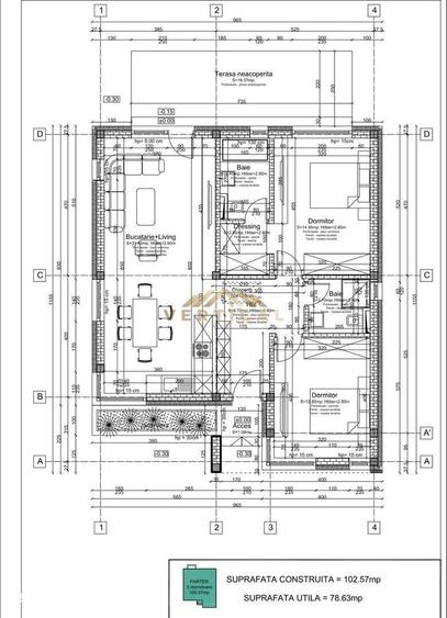 Casă cu 3 camere cu Teren 347 Mp în Vidra
