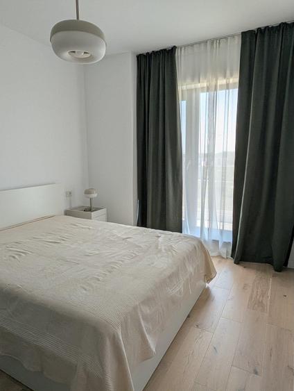 Apartament cu 2 camere semidecomandat, mobilat în Pipera