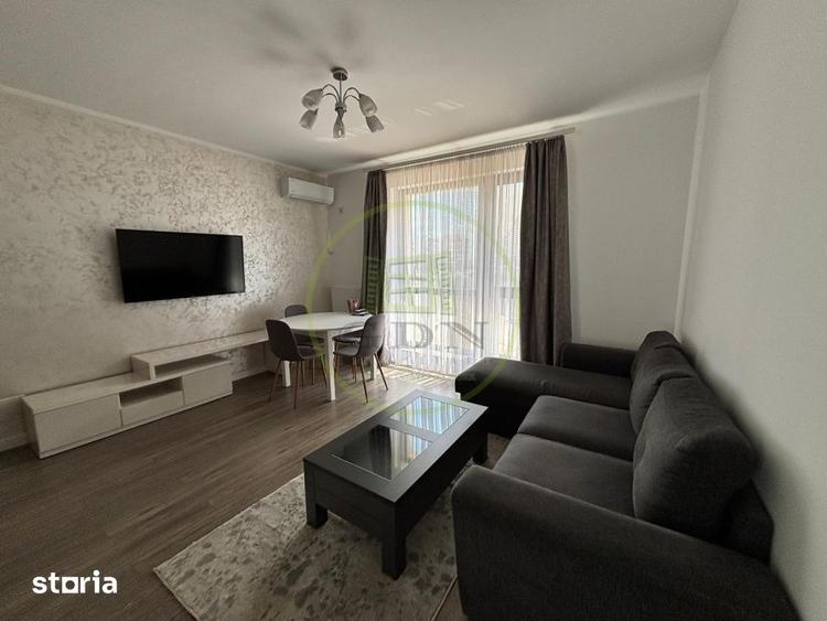 Apartament cu 2 camere semidecomandat, mobilat în 1 Mai