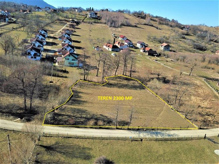 Teren Construcții intravilan de 2300 mp, în Bran