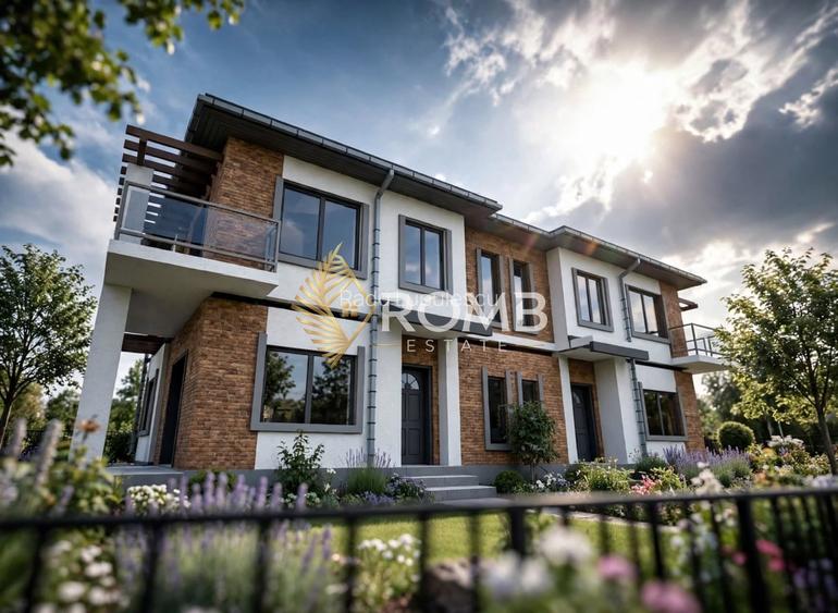 Casa NOUA tip DUPLEX | 110mp util | 300mp teren | Zona Tautiului