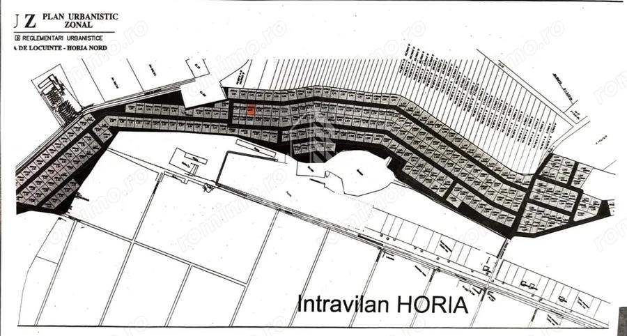 Teren de 500 mp, în Horia