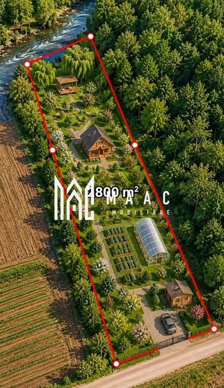 Teren agricol extravilan de 2800 mp, în Daia