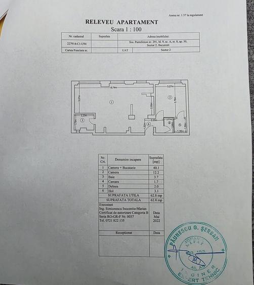 2 Camere Suprafata 62 mp Sos. Pantelimon Vizavi De Spital - 11