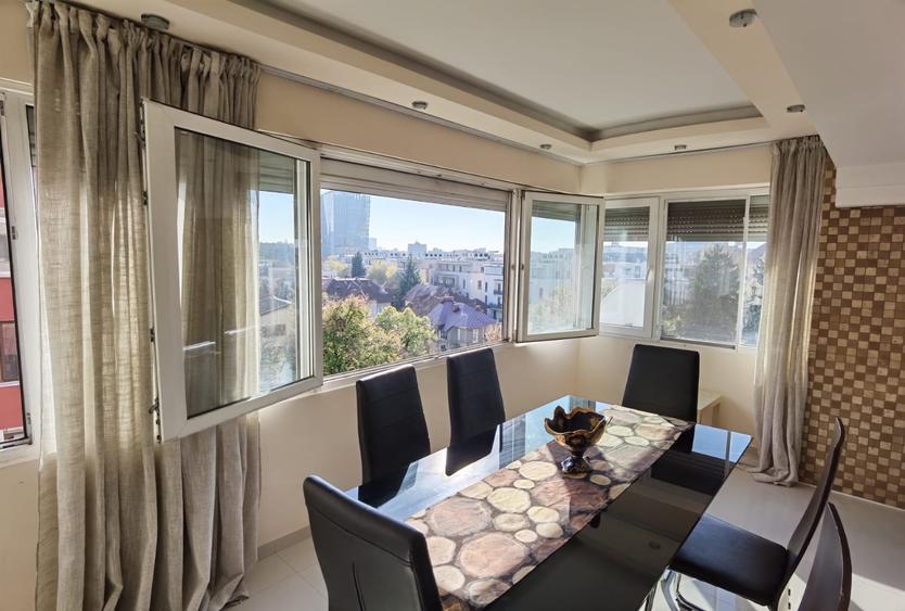 Apartament cu 3 camere, mobilat în Dorobanți