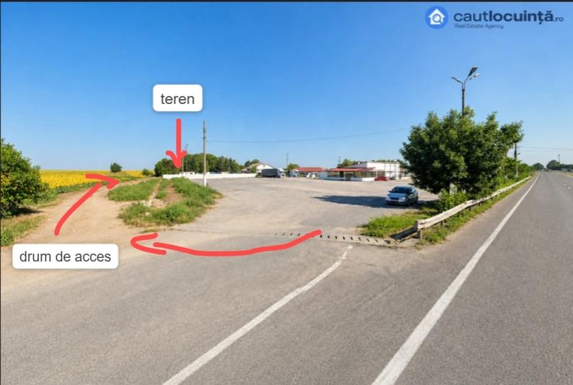 Teren de 5000 mp, în Adunații-Copăceni