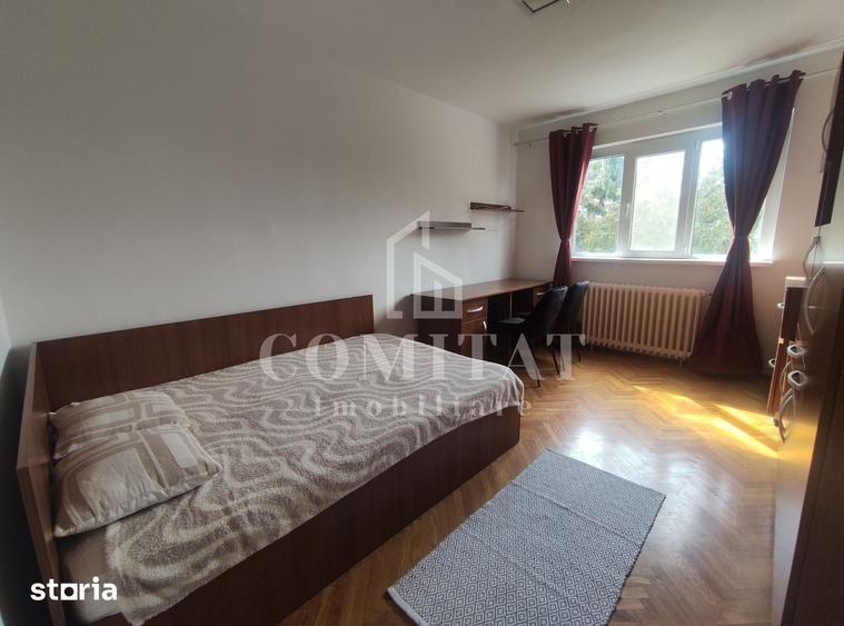 Apartament cu 3 camere decomandat, mobilat în Plopilor