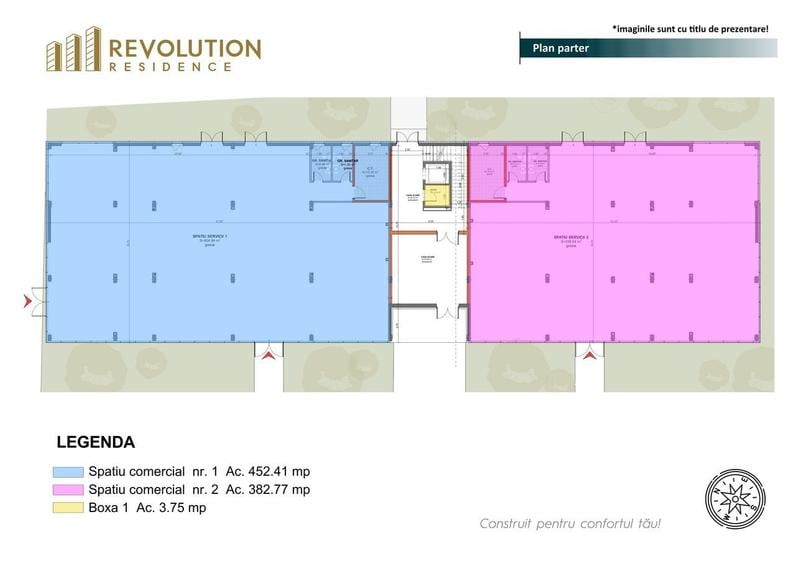Apartament cu 2 camere în Central