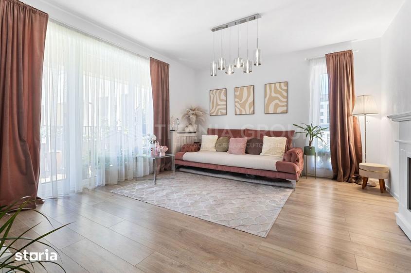 Apartament cu 3 camere, mobilat în Tractorul