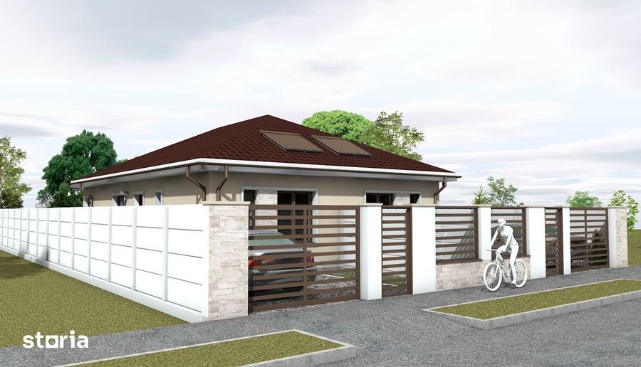 Apartament cu 3 camere în Moșnița Nouă