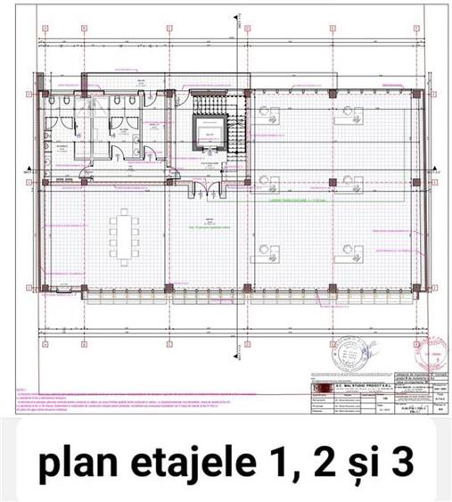Birou, de 1,300 mp, în Ultracentral
