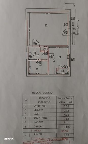 Garsonieră decomandată, mobilată în Rahova