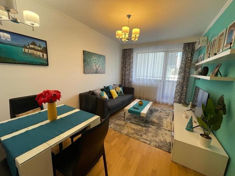Apartament cu 2 camere decomandat, mobilat în Sisești