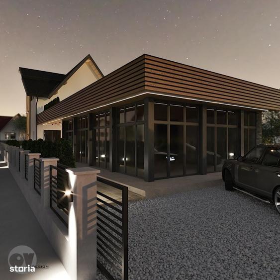 Casă cu 4 camere în Calea Moldovei
