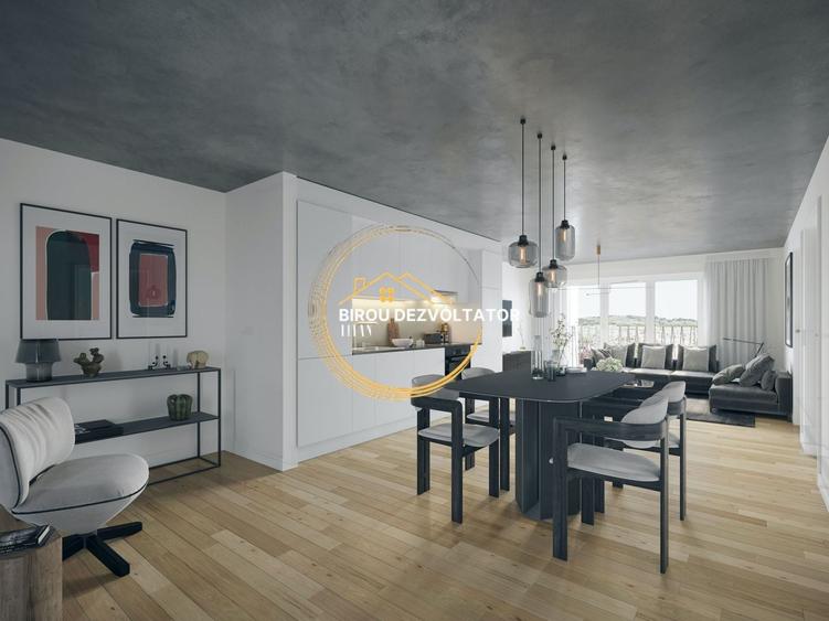 Penthouse cu 4 camere decomandat în 1 Decembrie 1918