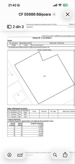 Pf vand teren 1000 mp - 2