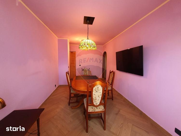 Apartament cu 3 camere decomandat, mobilat în Rahova