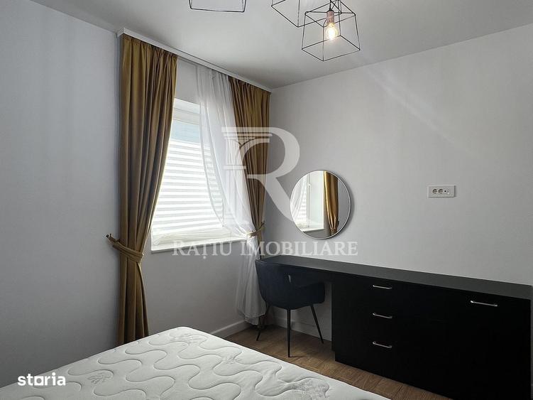 Apartament cu 2 camere semidecomandat în Central