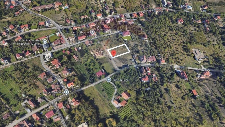 Teren Construcții intravilan de 1230 mp, în Dealuri Oradea